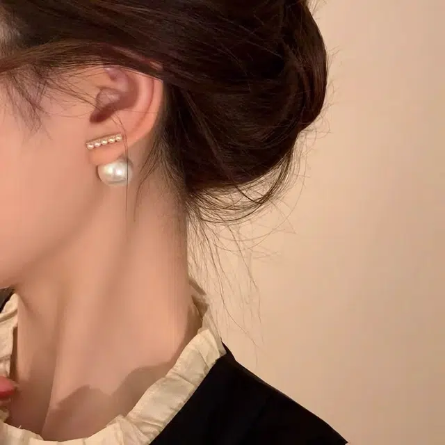 韵系 高级感法式轻奢小众 仿珍珠 耳环 女款