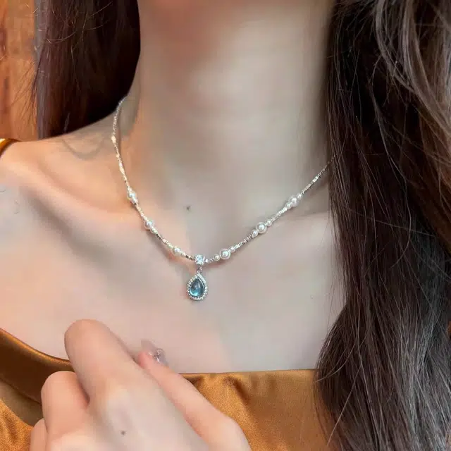 韵系 轻奢小众高级感 铜镀金 项链 女款