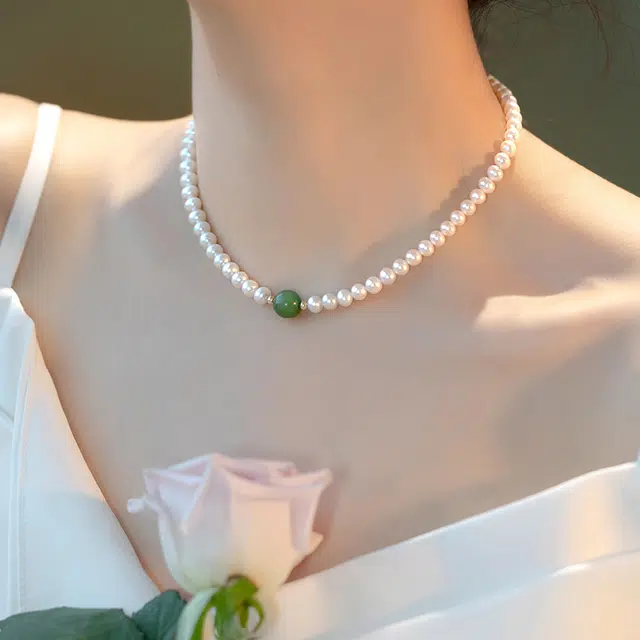 韵系 设计感 淡水珍珠 项链 女款
