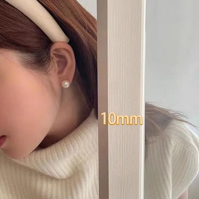 韵系 人鱼姬 铜镀金 耳钉 女款