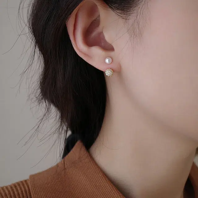 韵系 轻奢小众设计感高级 锆石 耳环 女款