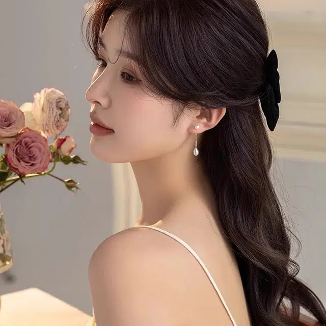 韵系 轻奢时尚高级感耳饰简约小众气质 珍珠 耳环 女款