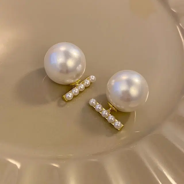 韵系 高级感法式轻奢小众 仿珍珠 耳环 女款