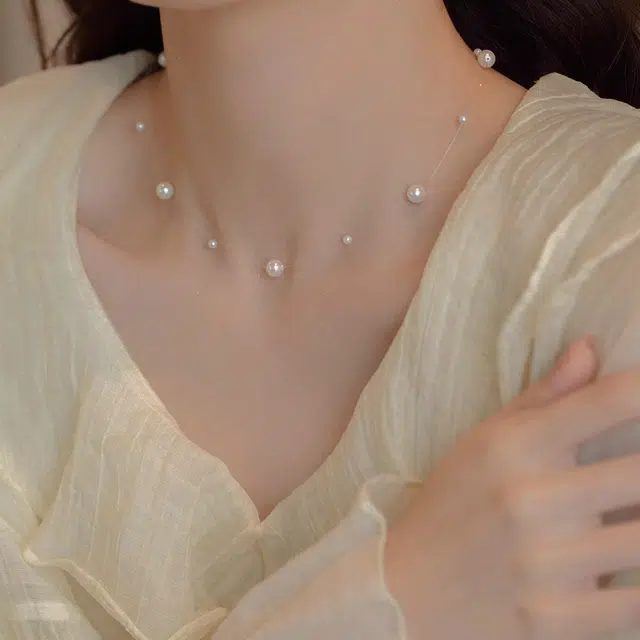 韵系 时尚简约满天星 铜镀金 项链 女款