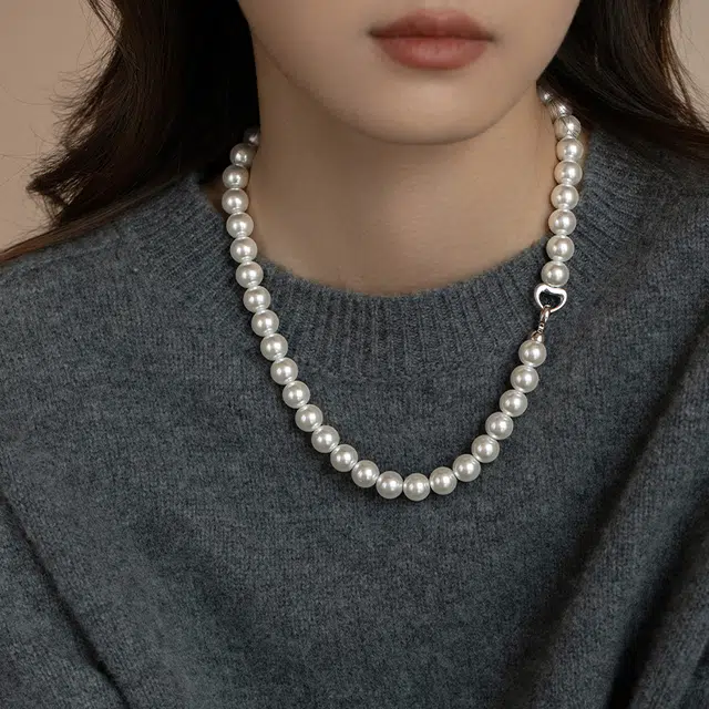 韵系 爱心 铜镀金 项链 女款