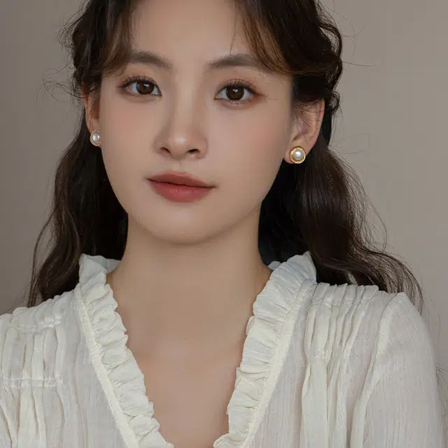 韵系 金丝缠绕 铜镀金 耳钉 女款