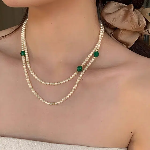 韵系 新中式长款施家 铜镀金 项链 女款