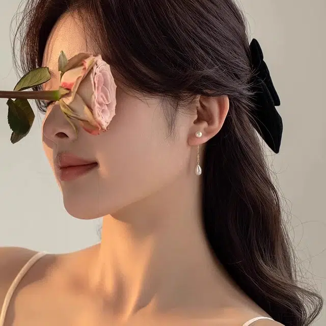 韵系 轻奢时尚高级感耳饰简约小众气质 珍珠 耳环 女款