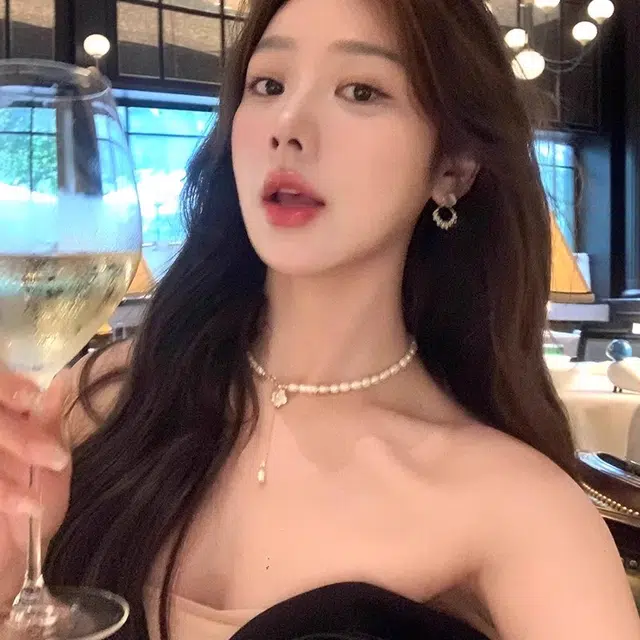 韵系 时尚简约百搭几何珍珠 铜镀金 耳环 女款
