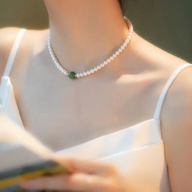 韵系 设计感 淡水珍珠 项链 女款