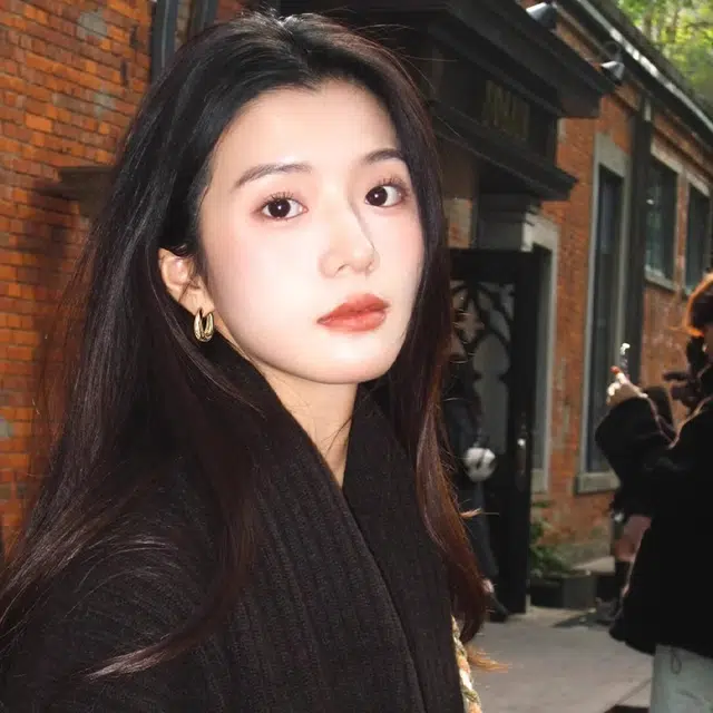 韵系 个性简约金属风水滴轻奢小众高级感气质耳饰 铜镀金 耳环 女款