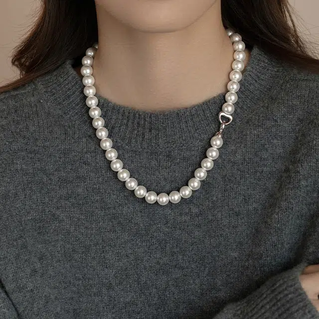 韵系 爱心 铜镀金 项链 女款
