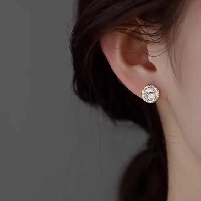 韵系 高级感耳饰潮本命年精致 锆石 耳钉 女款