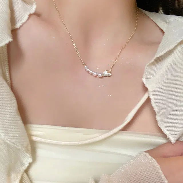 韵系 轻奢小众高级感锁骨链百搭颈链 锆石 项链 女款