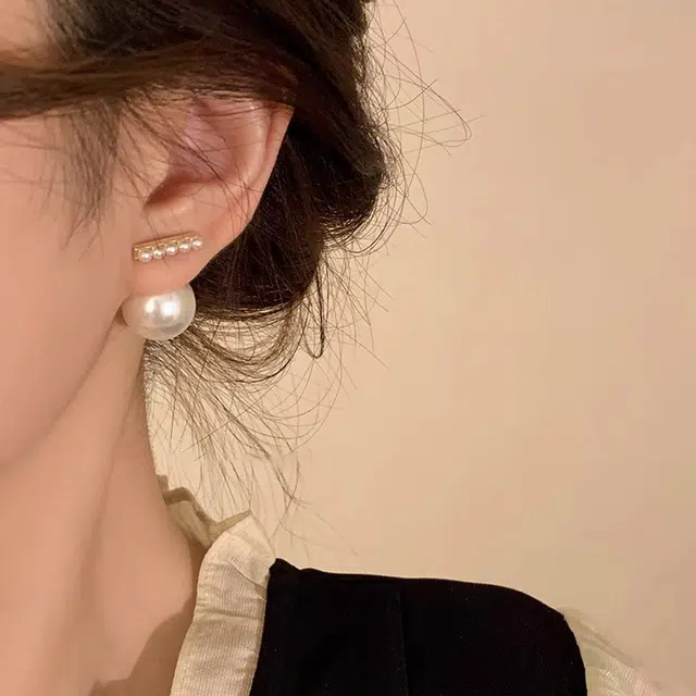 韵系 高级感法式轻奢小众 仿珍珠 耳环 女款