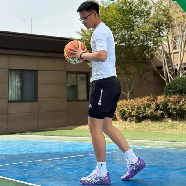 匹克 水陆两用透气速干游泳健身运动短裤 男女同款 黑色