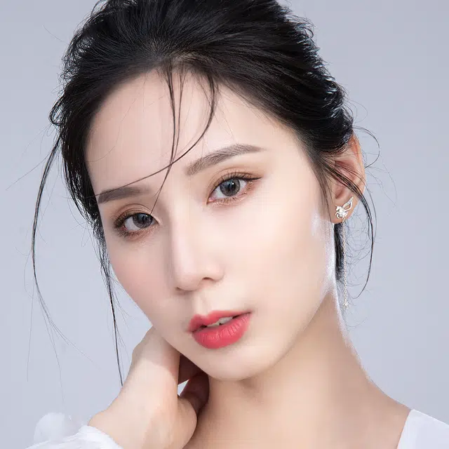 秦福炫 高级感气质长款不对称独角兽流苏 铜 耳环 女款