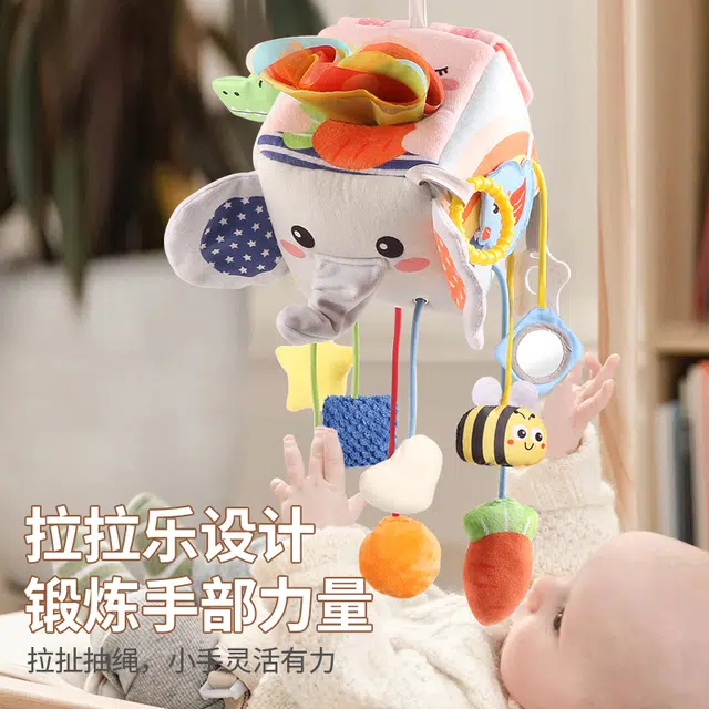 顽兔 婴儿车挂件 床铃 早教益智玩具