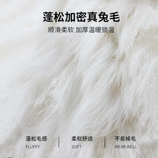 【氛围感~冬季必备】 攸委 手工流苏毛线针织帽子秋冬天加厚保暖加绒护耳帽防寒#好运 兔毛 时尚潮流毛绒包头帽东北户外雷锋帽 女款