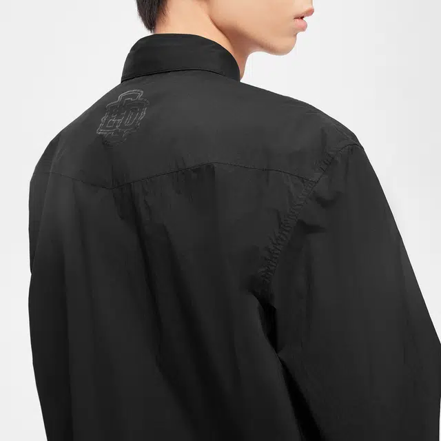波司登 翻领设计防泼水潮流印花长袖百搭外套防晒服 男款