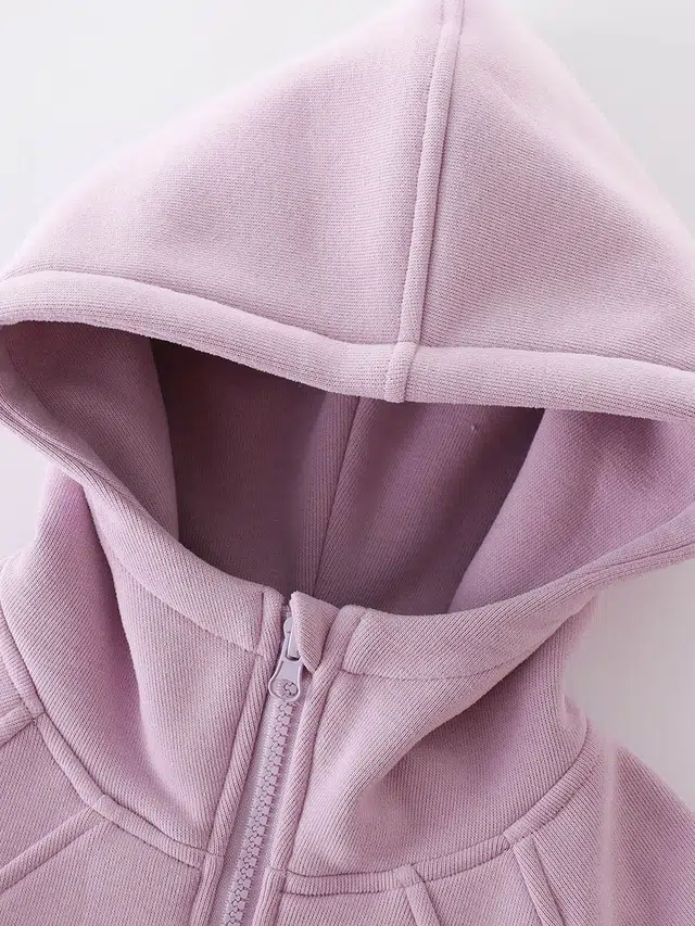 媛媛公主羽绒服 秋冬款女童白鸭绒卫衣保暖连帽外套中大童厚款