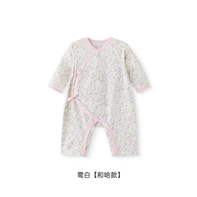 英氏爬服 抗菌四季莫代尔长袖休闲 𫔮短爬 婴幼童