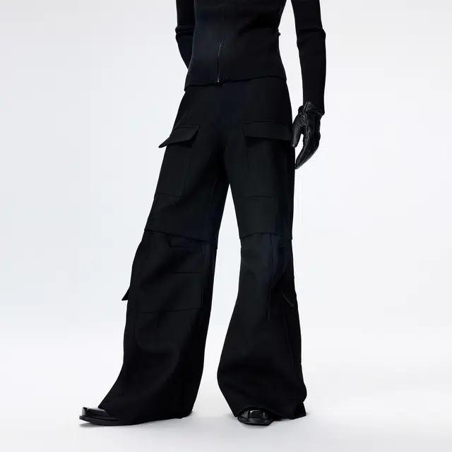 FRKM Loose Fit Wide Leg Pants