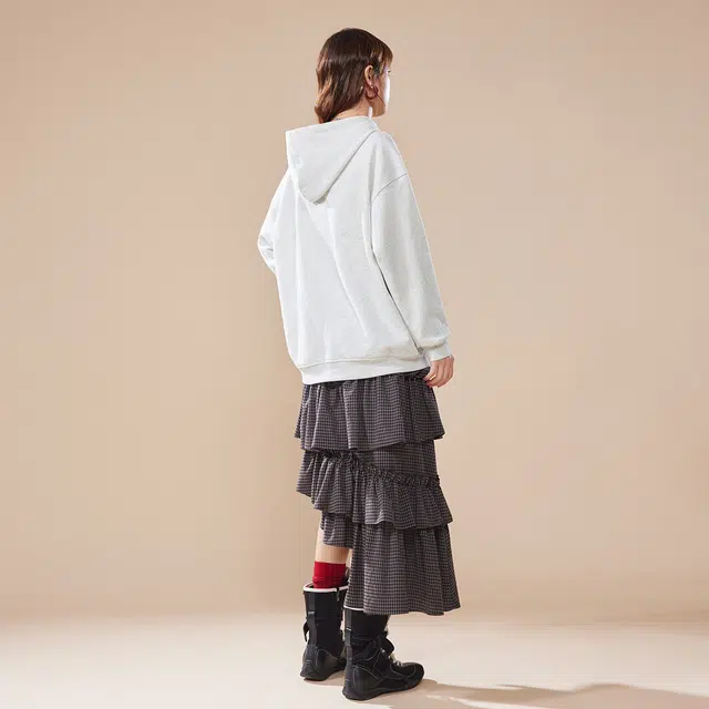 爱依服 秋季韩版时尚常规长袖通勤卫衣 女款