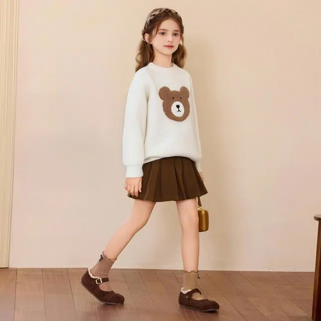 十月妈咪毛衣 加厚保暖萌趣 儿童款