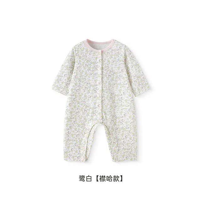 英氏爬服 抗菌四季莫代尔长袖休闲 𫔮短爬 婴幼童