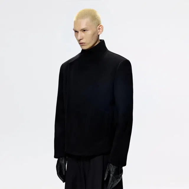FRKM Deconstructed Wool Jacket V-Neck