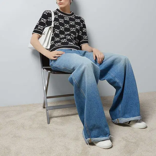 Gucci GG Knit Crewneck Tee