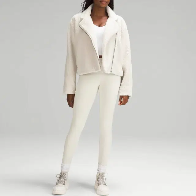 lululemon Textured Fleece Collared Jacket