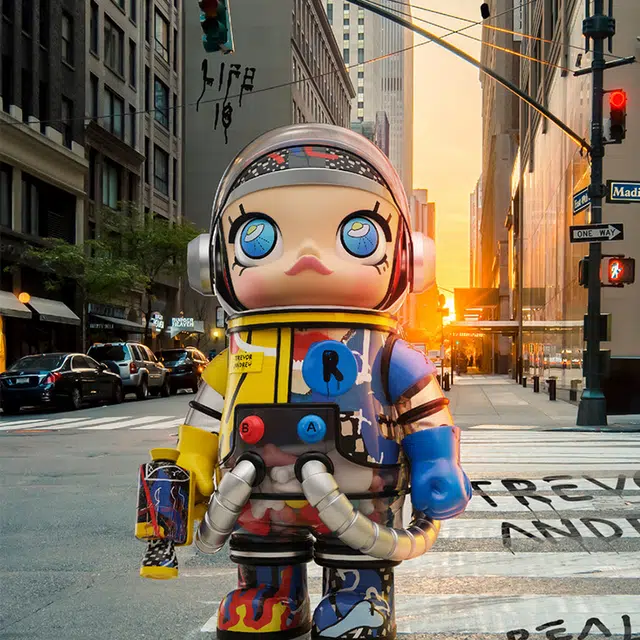 POP MART Molly MEGA SPACE Trevor Andrew 1000 70cm