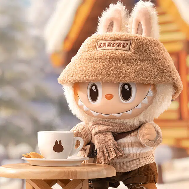 Pop Mart Labubu The Monsters "Dress Be Latte" 38 cm