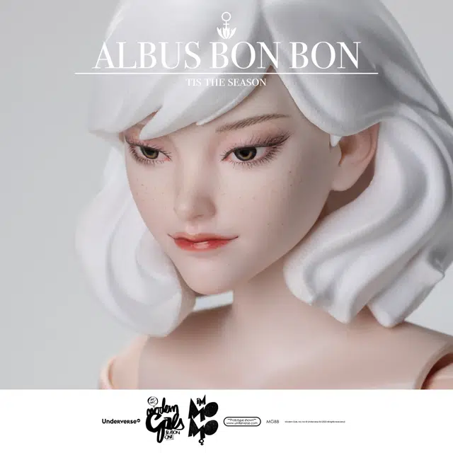 UNDERVERSE 1:6 MG Series Christmas Special Edition "Pure" White MOMO Figurine