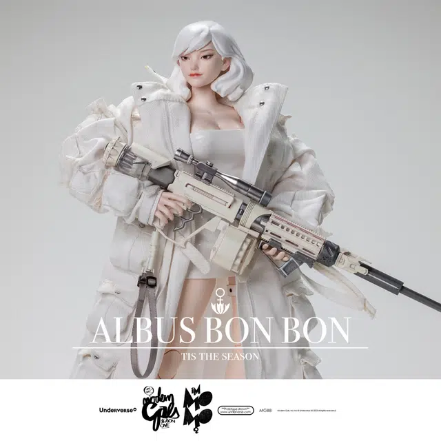 UNDERVERSE 1:6 MG Series Christmas Special Edition "Pure" White MOMO Figurine