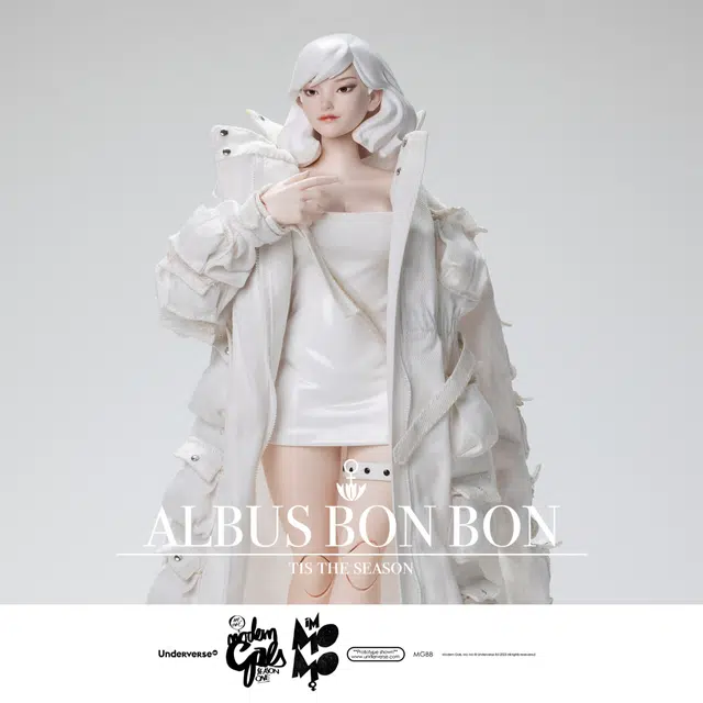 UNDERVERSE 1:6 MG Series Christmas Special Edition "Pure" White MOMO Figurine