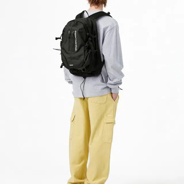 Thisisneverthat Logo Backpack Black