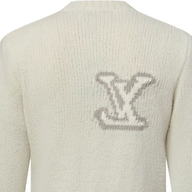 Louis Vuitton SS26 Logo Embroidered Sweater