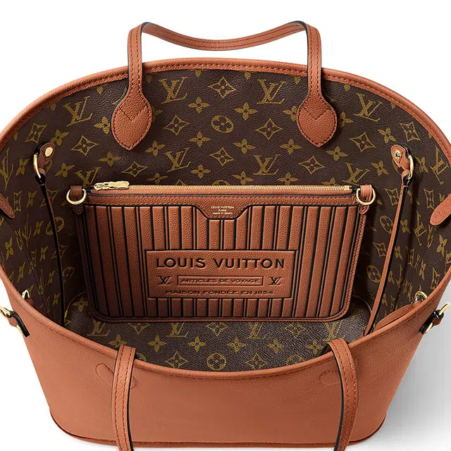 LOUIS VUITTON NEVERFULL INSIDE OUT Monogram Neverfull