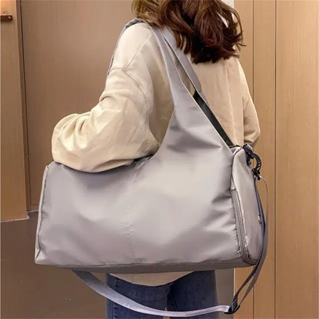 泰克森 健身手提包 大容量瑜伽包游泳包轻便行李包 牛津布 男女同款情侣款 多色 大号