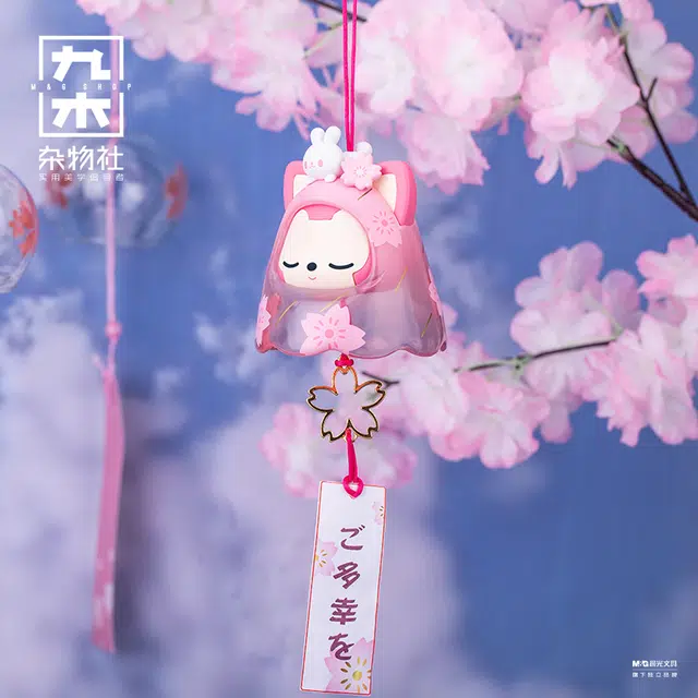 九木杂物社 阿狸樱花上上签樱花夜行 盲盒类 单个盲盒