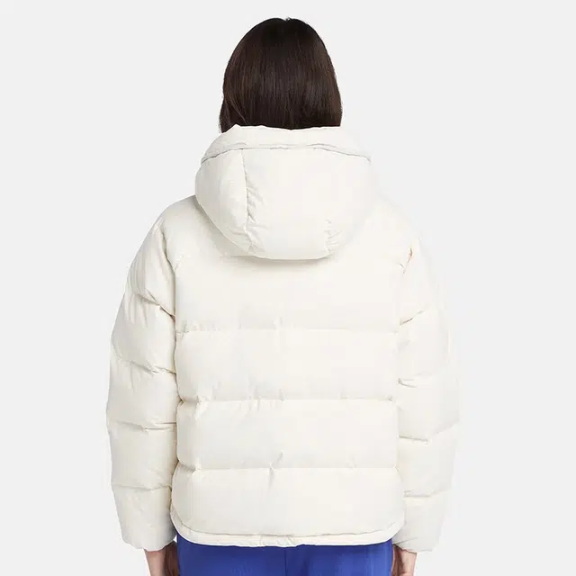 Timberland Hooded Down Jacket Smoke White