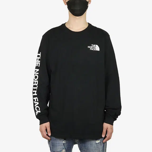 THE NORTH FACE SLEEVE HIT TEE Logo T