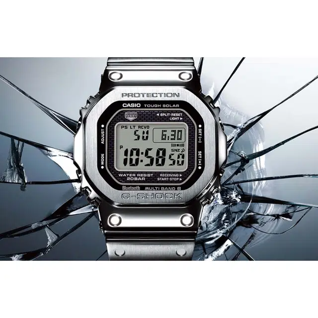 G-SHOCK B5000 49.3*43.2mm GMW-B5000D-1