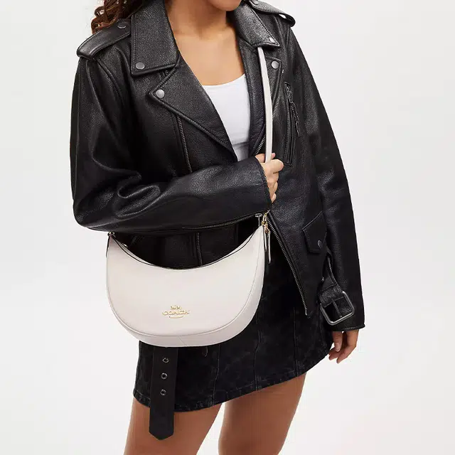 COACH Aria Shoulder Bag 26 Logo