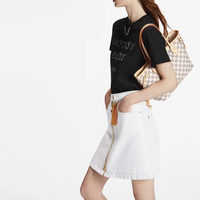 LOUIS VUITTON NEVERFULL Damier Azur Tote
