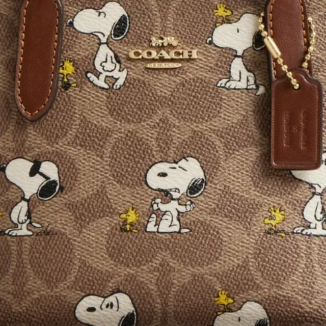 COACH x PEANUTS City 15Logo Tote