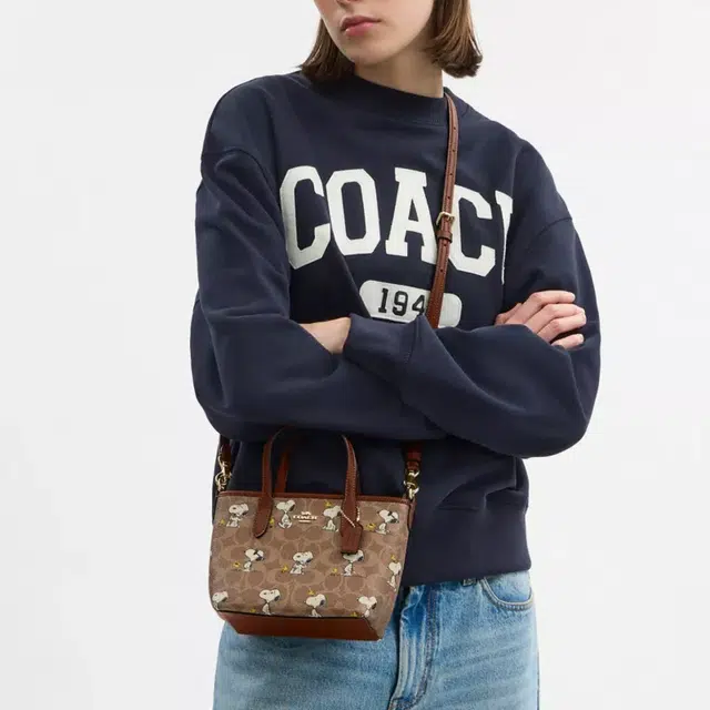 COACH x PEANUTS City 15Logo Tote
